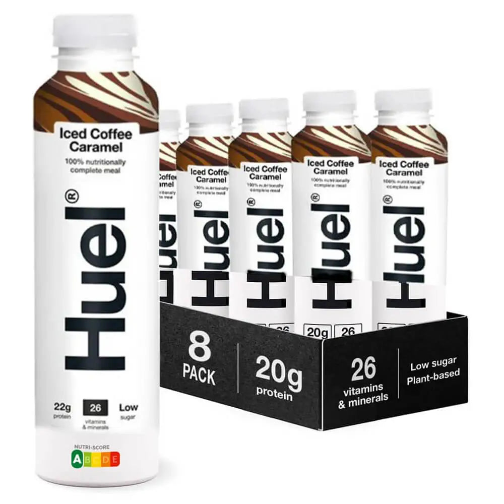 Huel Complete Meal Protein Milkshake 500ml Pack of 8