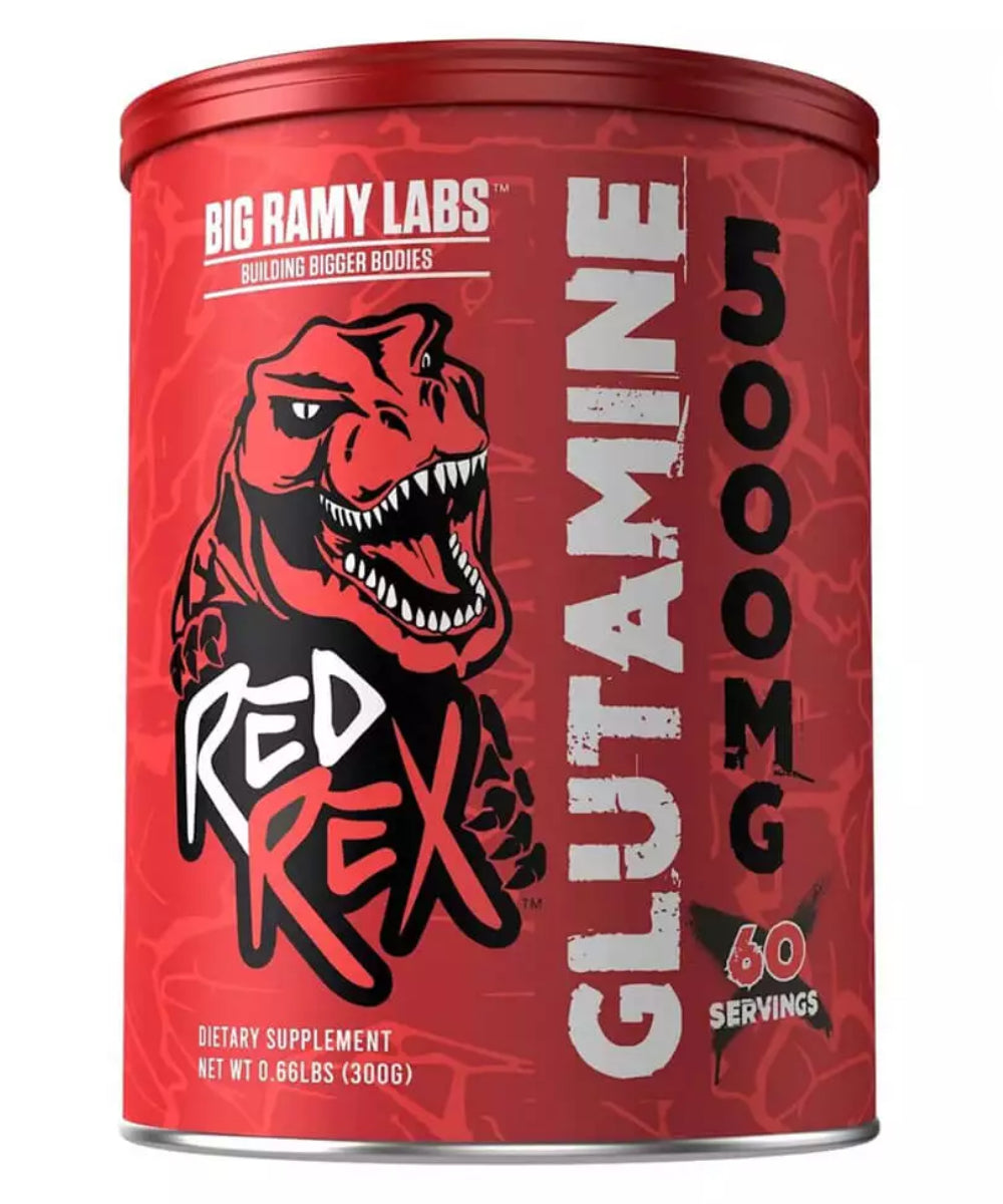 Red Rex Big Ramy Labs Glutamine 5000mg - 60 Servings - 300g