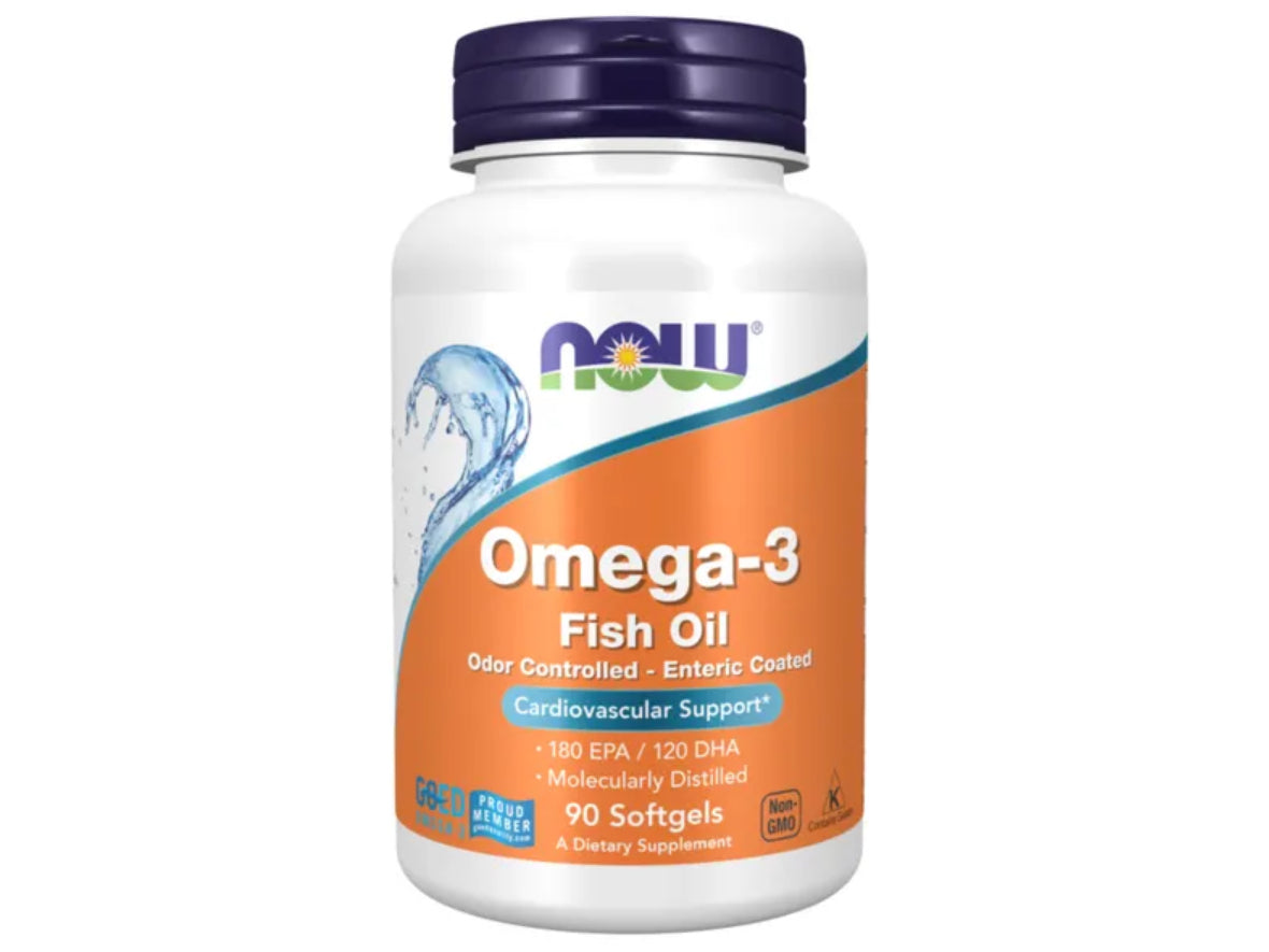 Now Omega 3 - 1000mg Fish Oil Supplement