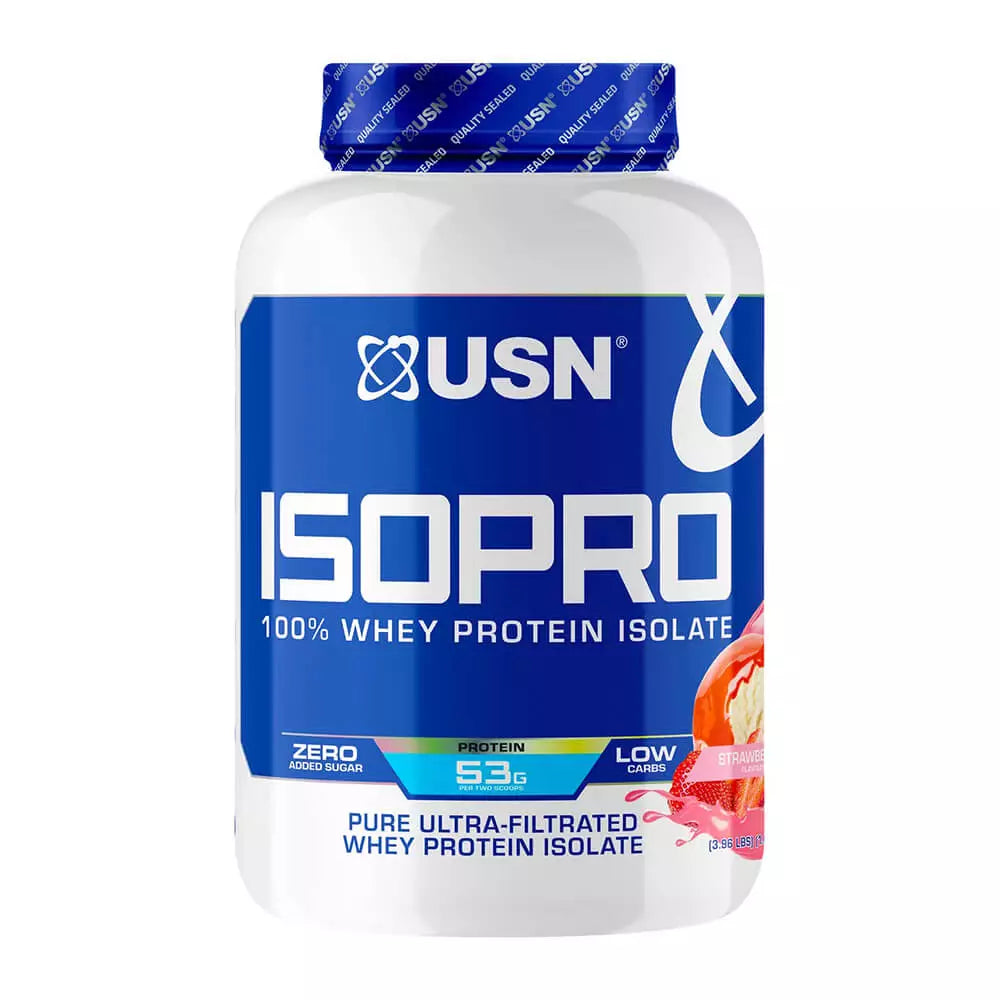 USN ISO PRO 100% Whey Protein Isolate 1.8kg – Pure Protein for Muscle Growth & Recovery