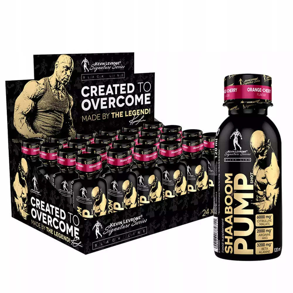 Kevin Levrone Shaaboom Pump Shot 120ml Box