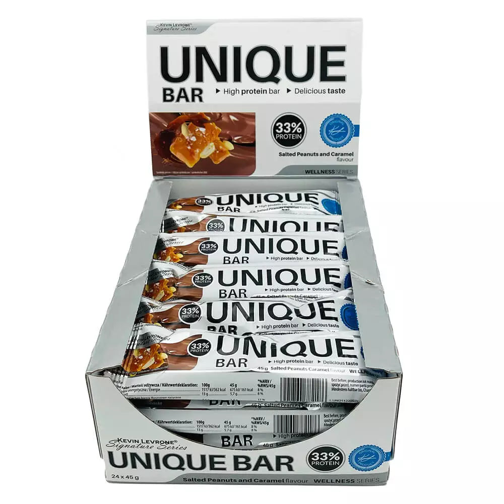 Kevin Levrone Unique Protein Bar Pack of 24