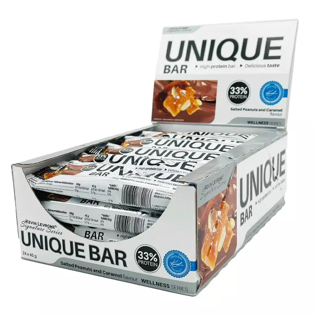 Kevin Levrone Unique Protein Bar Pack of 24