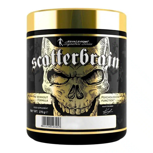 Kevin Levrone Scatterbrain – 270g (120 Servings) | Intense Focus & Energy Pre-Workout Formula