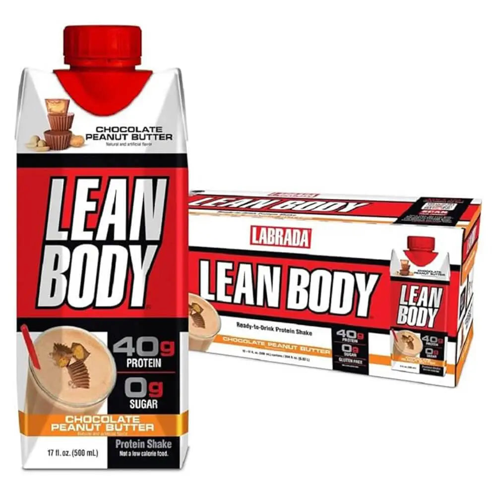 Labrada Lean Body RTD Protein Shake 600ML Pack of 12