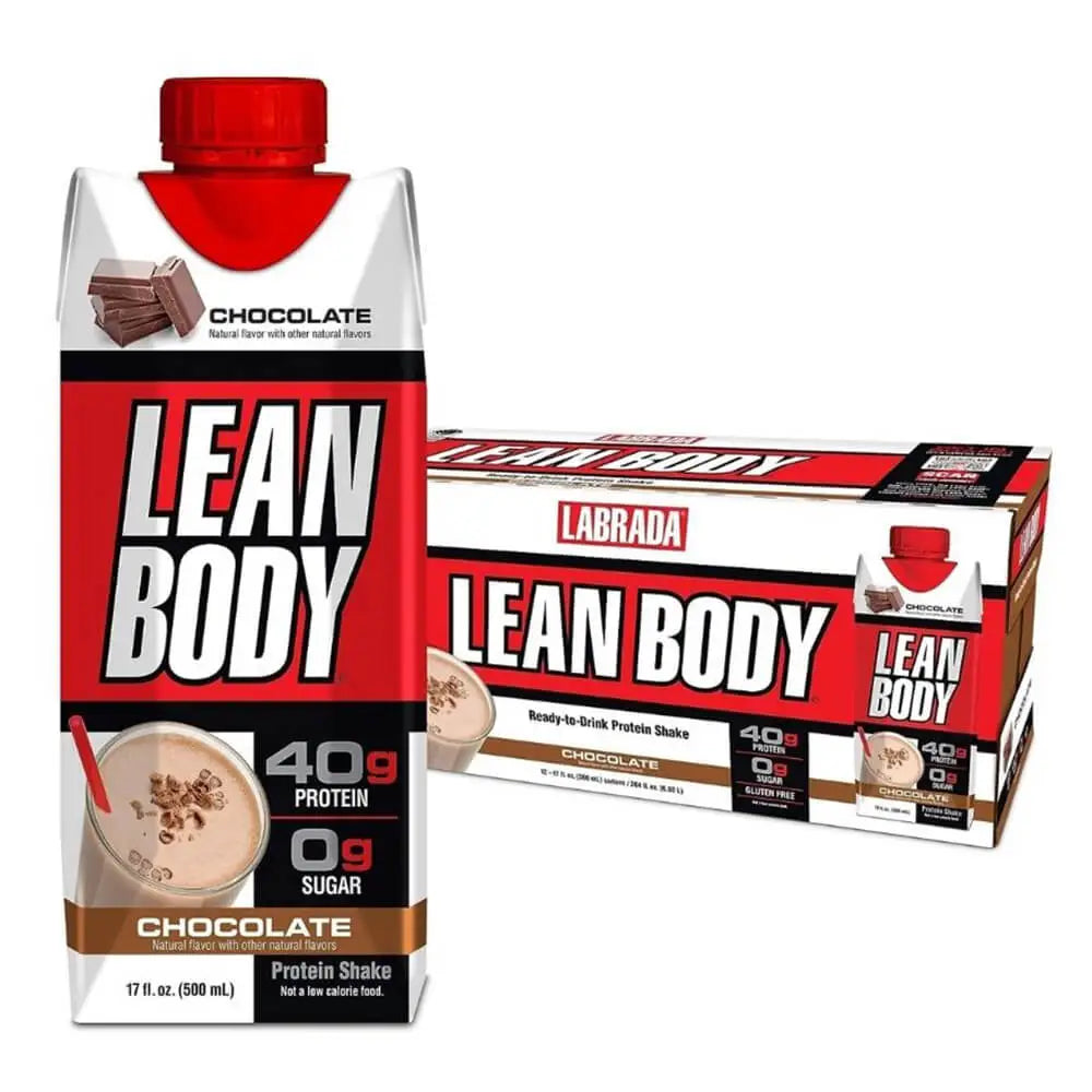 Labrada Lean Body RTD Protein Shake 600ML Pack of 12