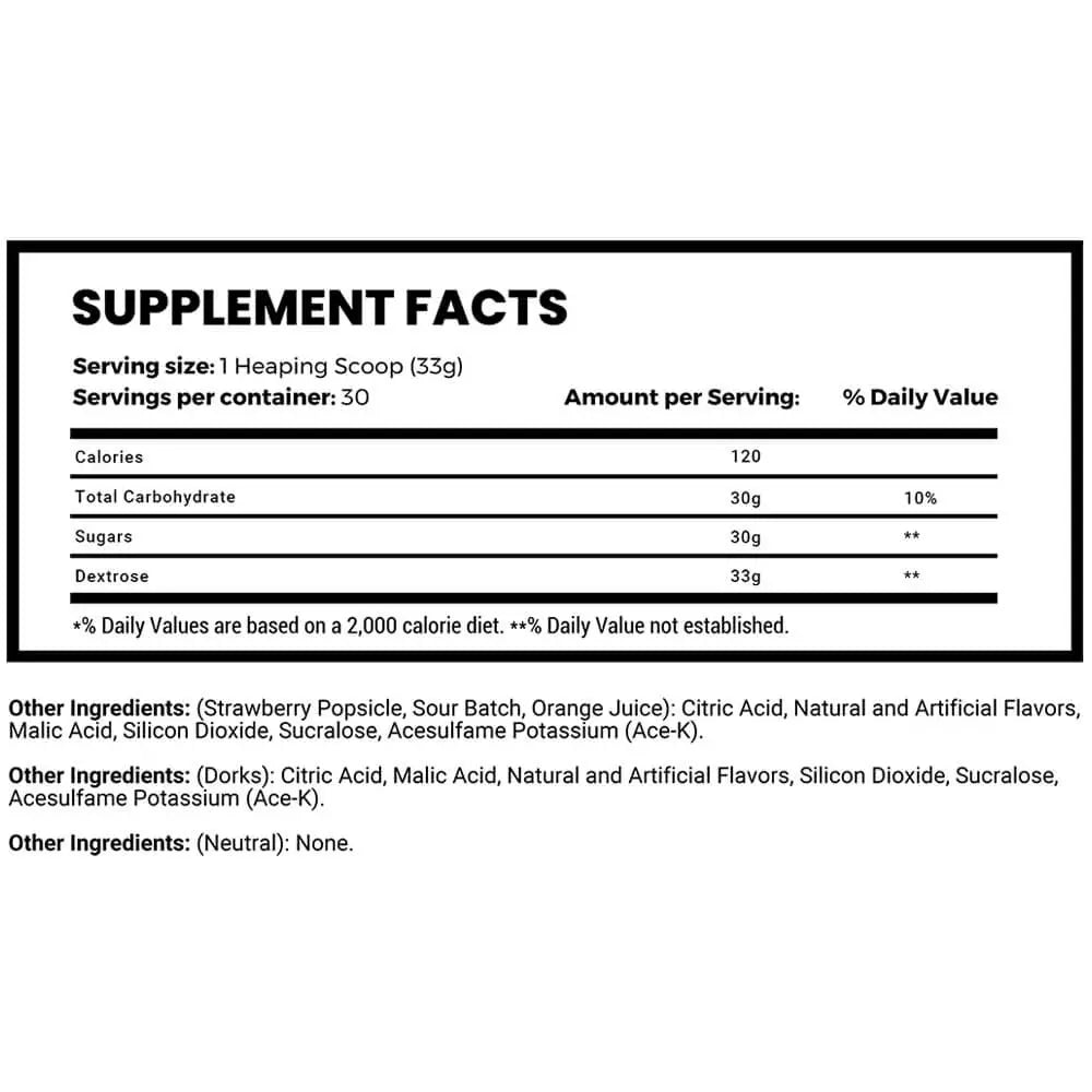 Man Sports ISO-Carb Fast Acting Carbohydrate 990g
