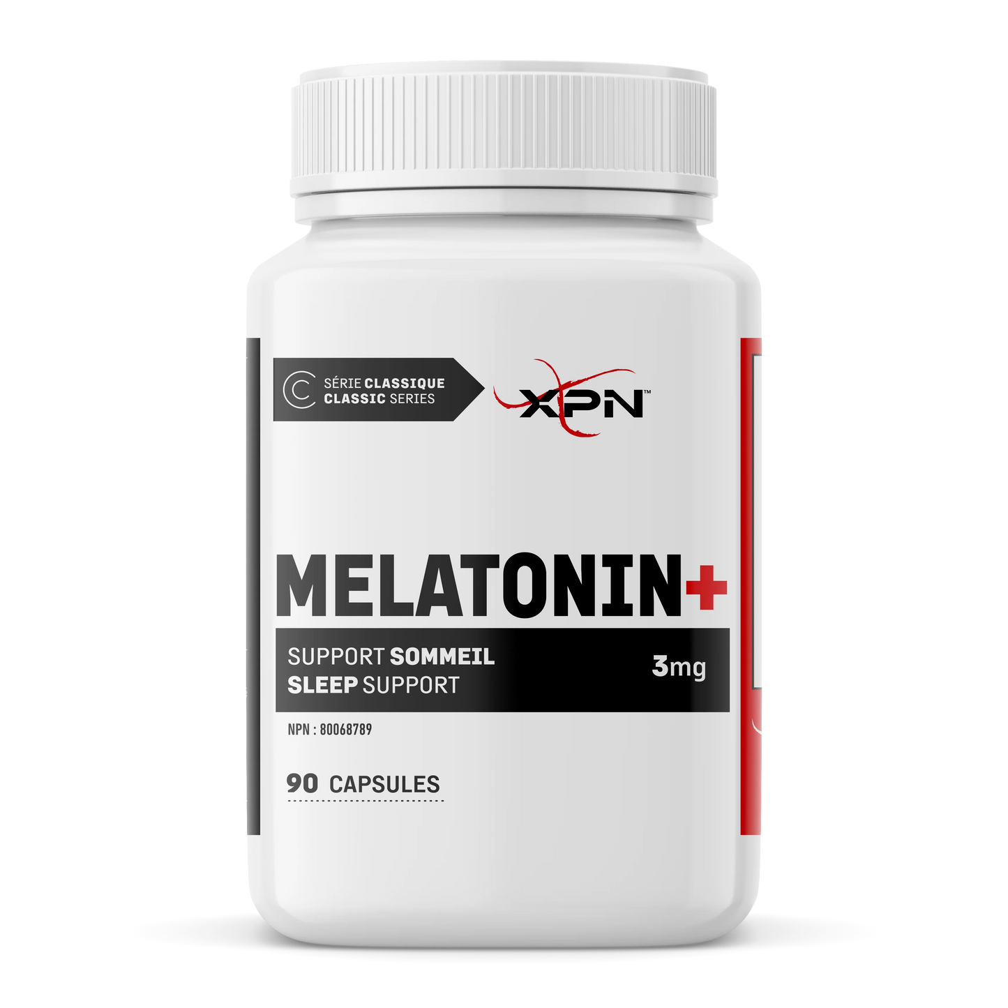 XPN Melatonin+ – Sleep Support 3 mg | 90 Capsules