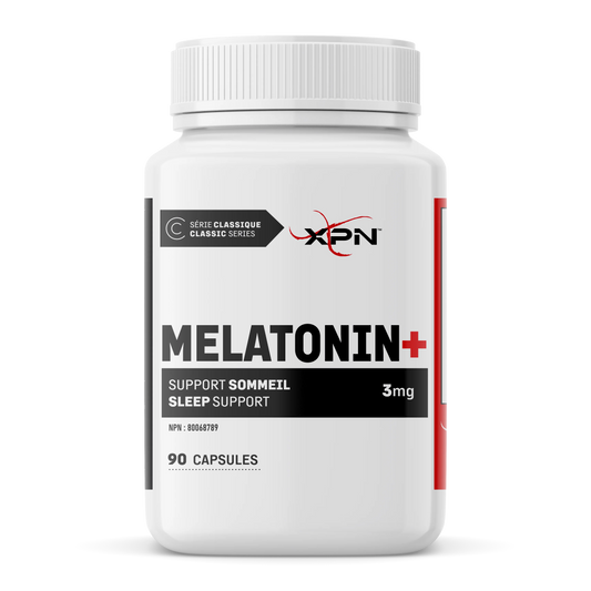 XPN Melatonin+ – Sleep Support 3 mg | 90 Capsules
