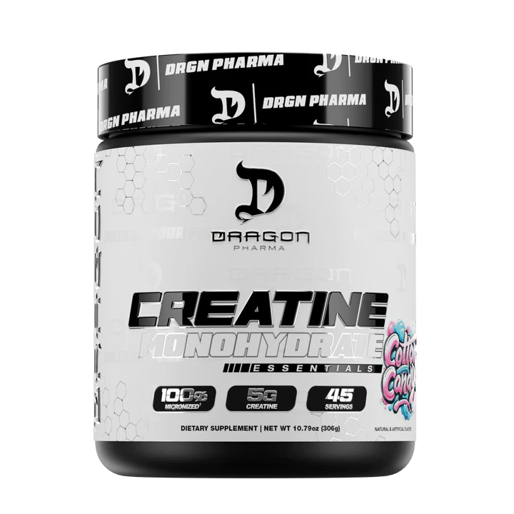 Dragon Pharma Creatine Monohydrate Essentials – Pure Strength & Recovery Support