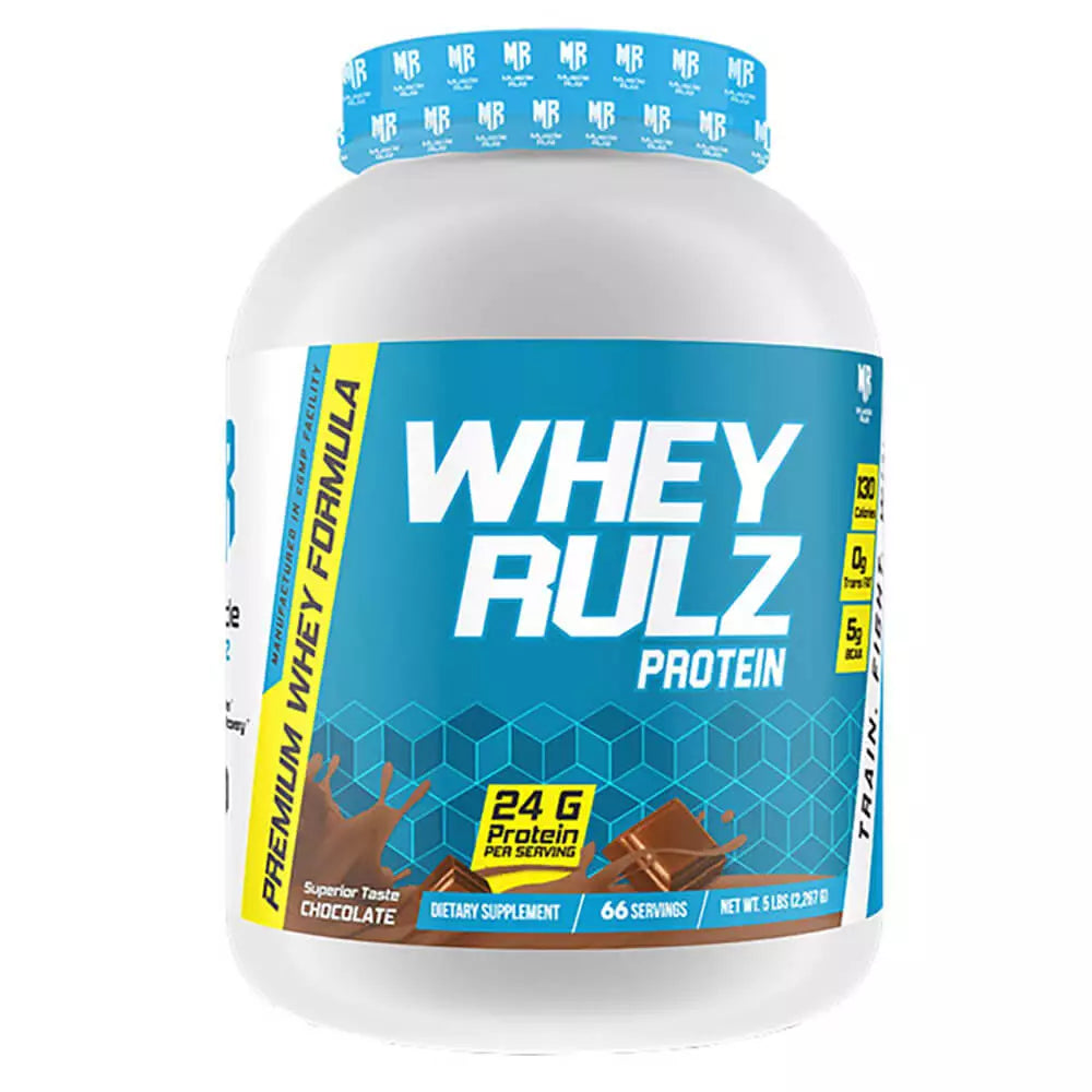 Muscle Rulz Whey Rulz Protein Powder 2267g