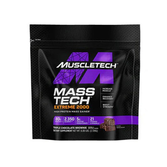 MuscleTech Mass Tech Extreme 2000 – Hardcore Mass Gainer for Extreme Size, Strength & Weight Gain