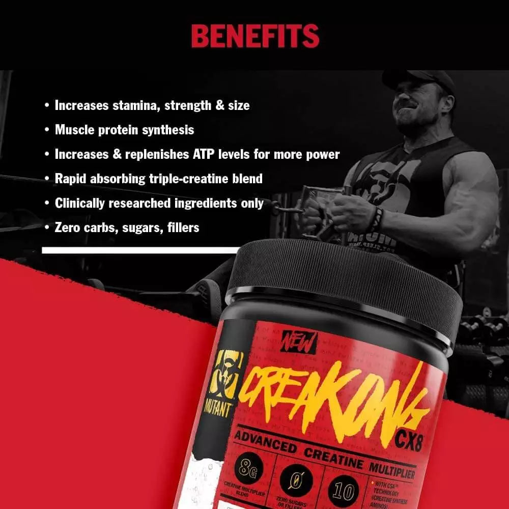 Mutant CreaKong CX8 Benefits