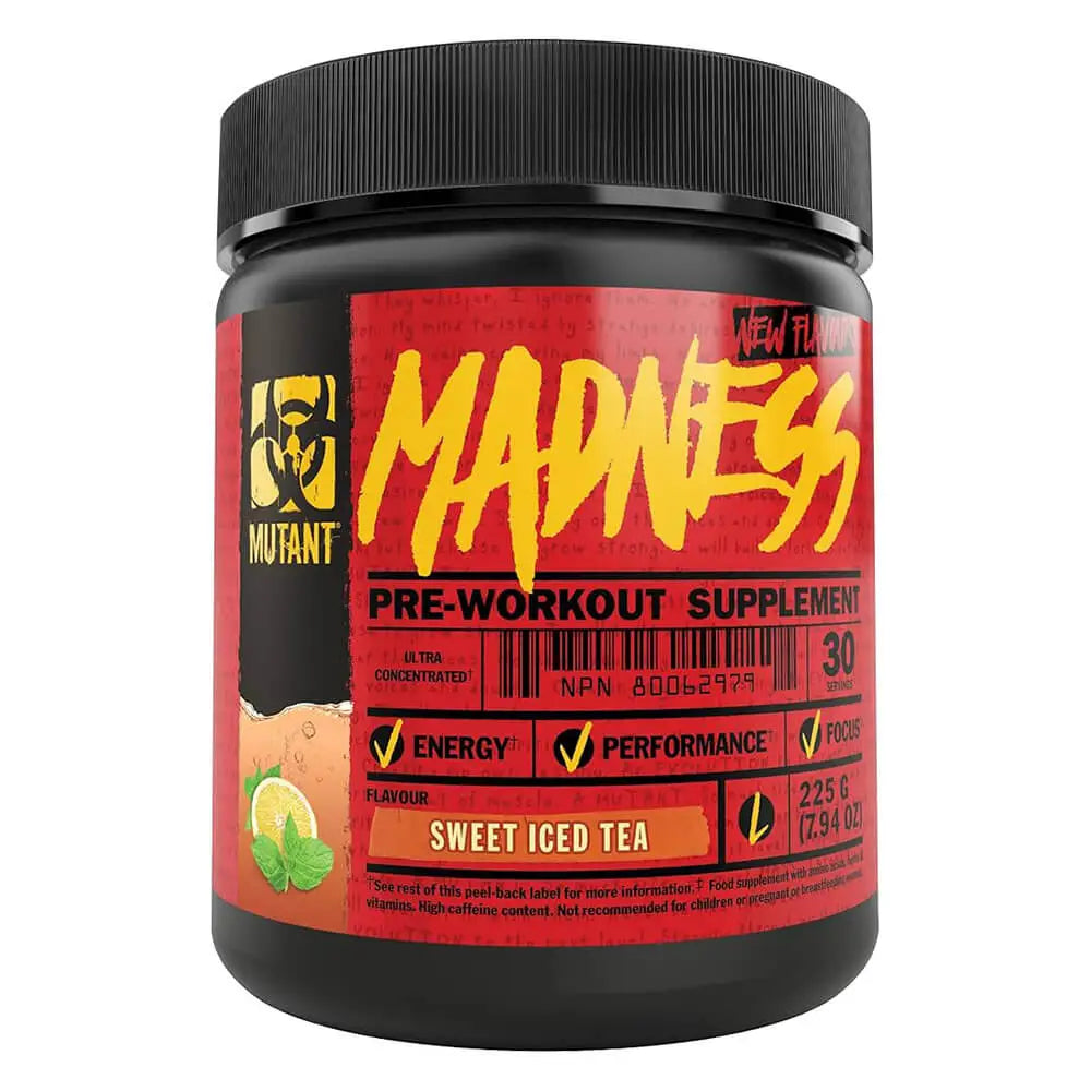 Mutant, Madness 225g, Sweet Iced Tea, 30 Servings