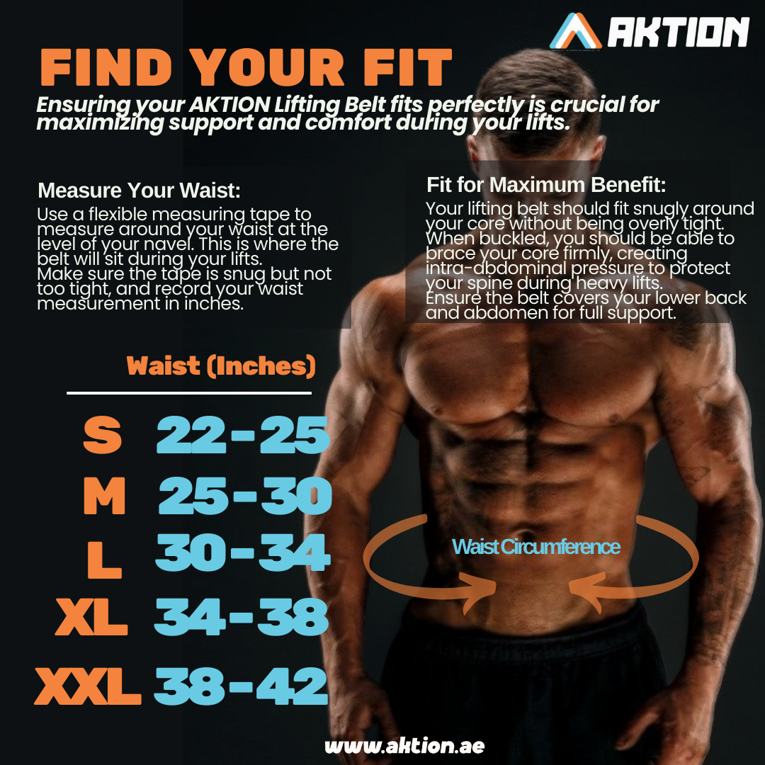 AKTION LIFTING BELT | PURE LEATHER | BLACK