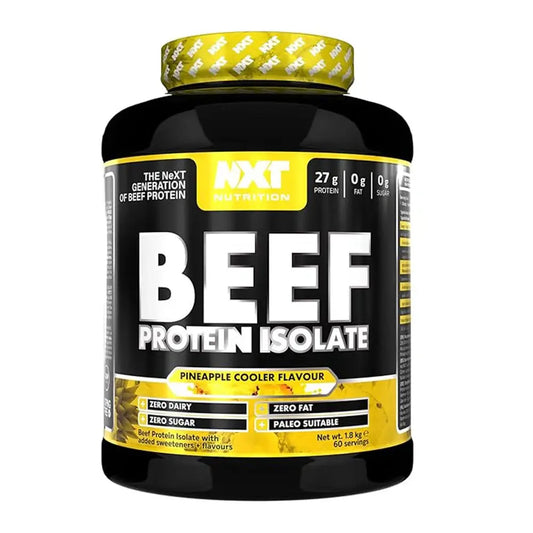 NXT Nutrition Beef Protein Isolate – High-Performance Hydrolyzed Beef Protein for Lean Muscle, Strength & Faster Recovery