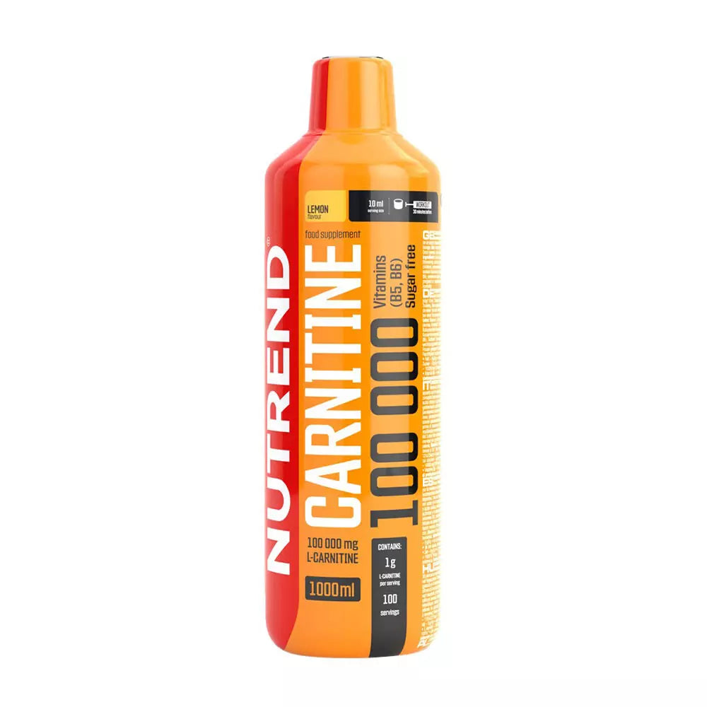 Nutrend Carnitine 100000mg L-Carnitine 1000ml Lemon
