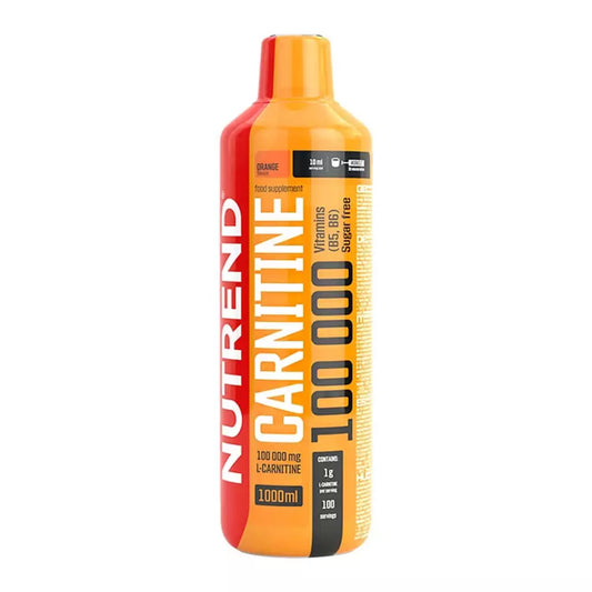 Nutrend Carnitine 100000mg L-Carnitine 1000ml Orange