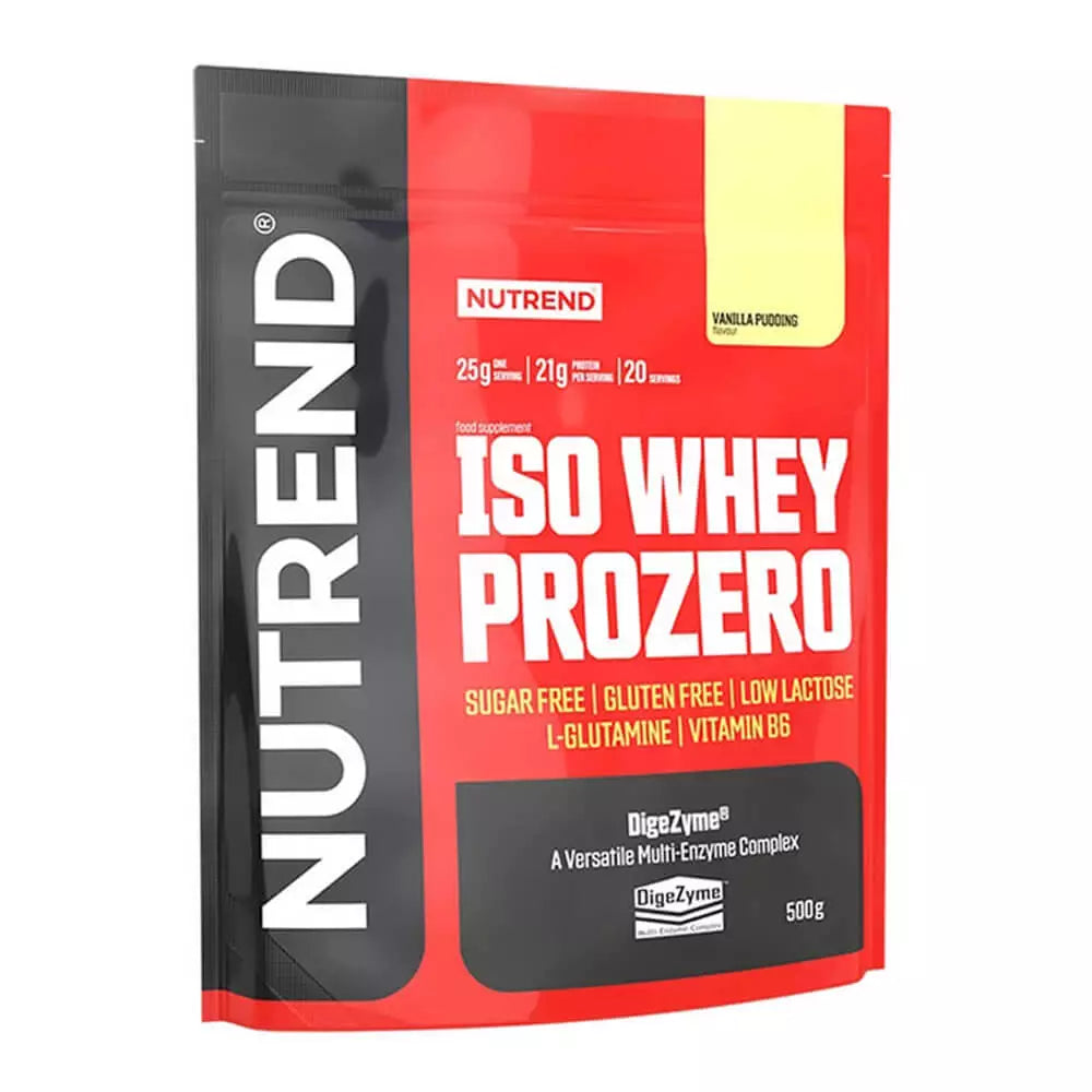 Nutrend ISO Whey Prozero 500g NTD Vanilla Pudding