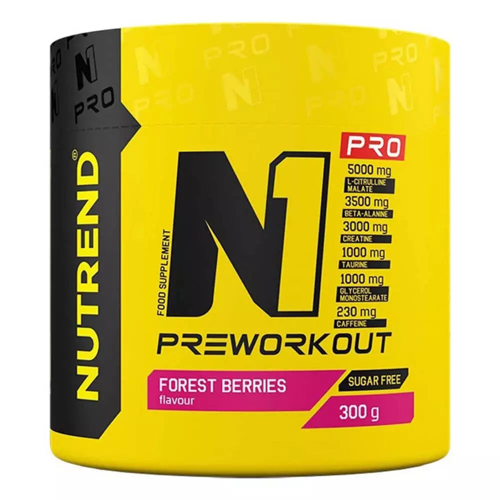 Nutrend N1 Pro Pre-Workout 300g: Elevate Your Performance