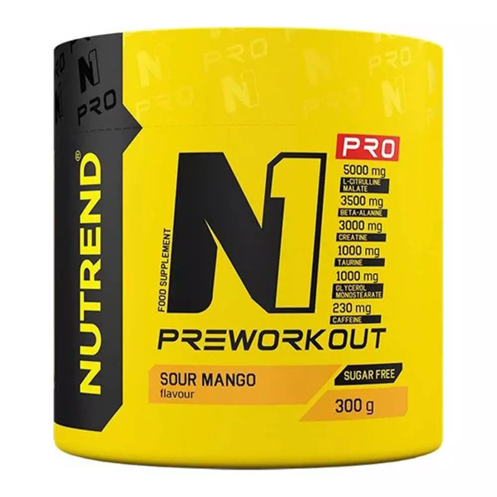 Nutrend N1 Pro Pre-Workout 300g: Elevate Your Performance