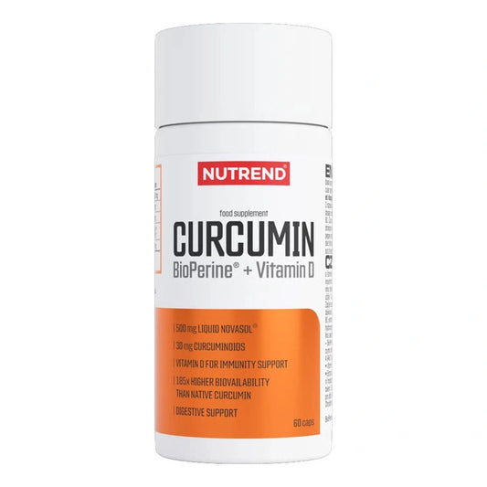 Nutrend Curcumin + Vitamin D – Advanced Anti-Inflammatory & Immune Support Formula