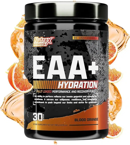 Nutrex EAA+ Hydration – Refuel & Build | 30 Servings / 390 g — EAAs + Electrolytes & Amino Fuel