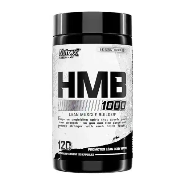 Nutrex Research HMB 1000 – Muscle Preservation, Strength, and Recovery Support for Enhanced Performance