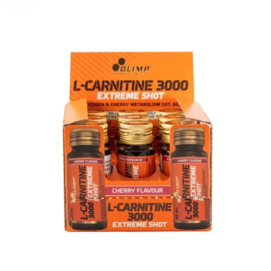 OLIMP L-Carnitine 3000 Extreme Shot – Liquid Fat Burner for Energy, Metabolism & Workout Performance