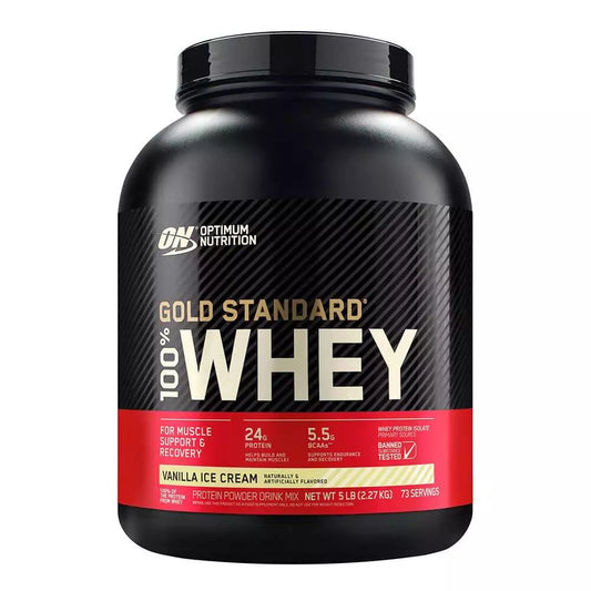Optimum Nutrition Gold Standard 100% Whey Protein Cookies & Cream 5lbs