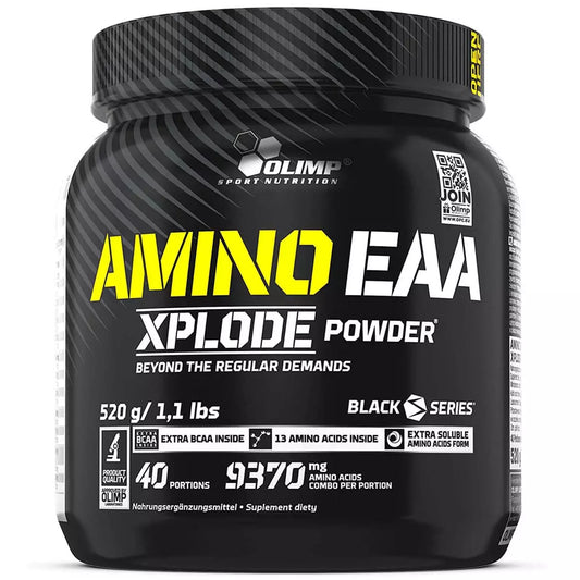 Olimp Amino EAA Xplode Powder 520g – Essential Amino Acids for Muscle Growth & Recovery