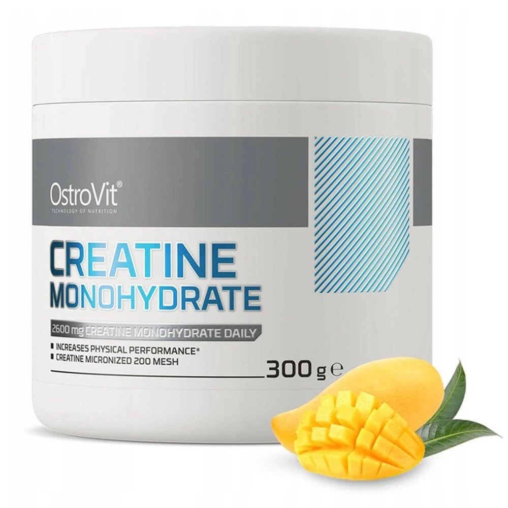 OstroVit Creatine Monohydrate 300g – Pure Micronized Creatine for Strength, Power & Muscle Growth