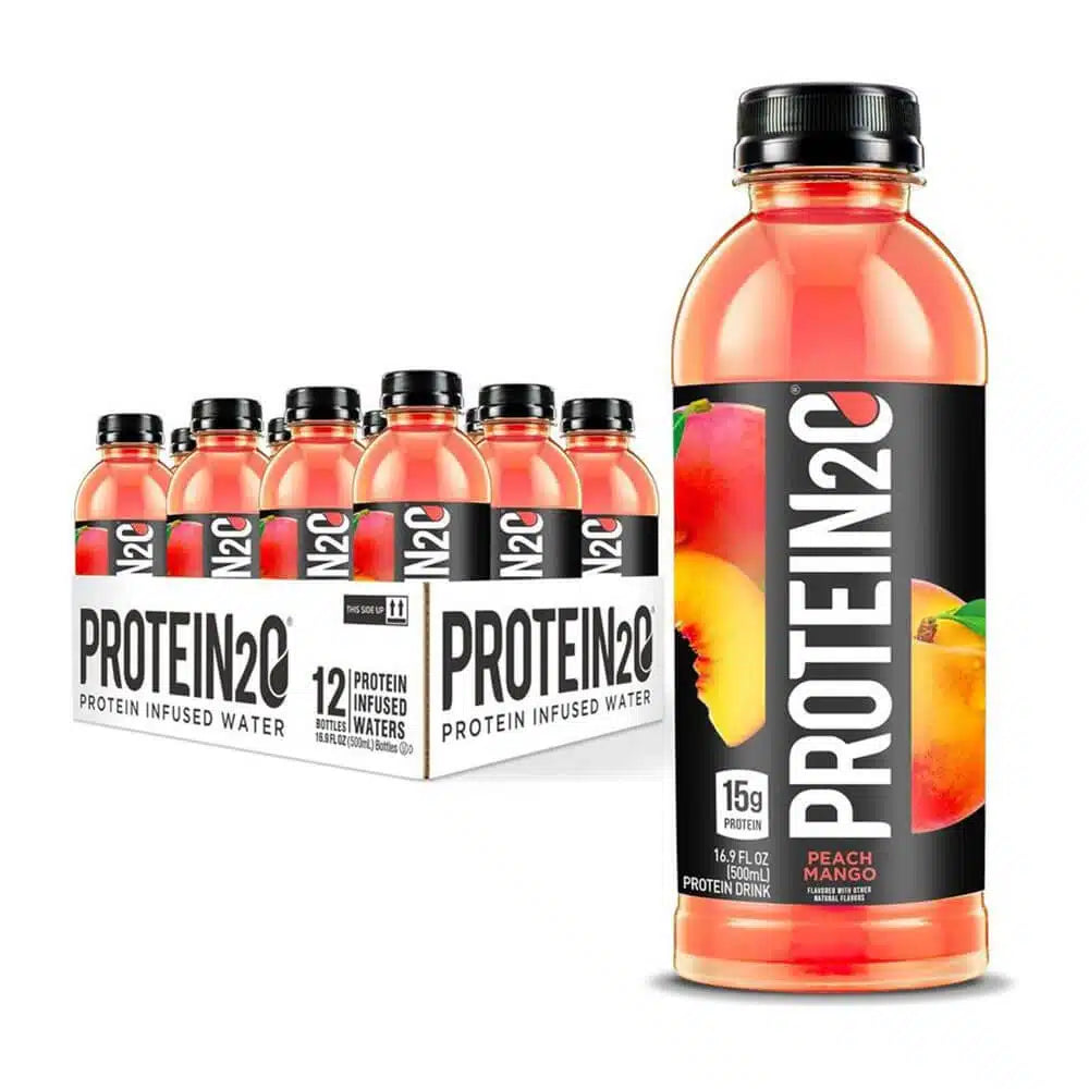 "Protein2O Infused Water 500ml – 15g Protein, Low-Calorie, Pack of 12 for On-the-Go Hydration"