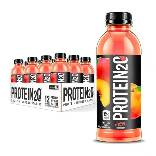 "Protein2O Infused Water 500ml – 15g Protein, Low-Calorie, Pack of 12 for On-the-Go Hydration"