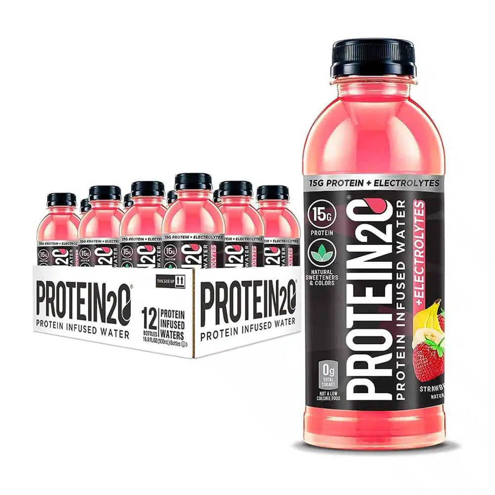 "Protein2O Infused Water 500ml – 15g Protein, Low-Calorie, Pack of 12 for On-the-Go Hydration"