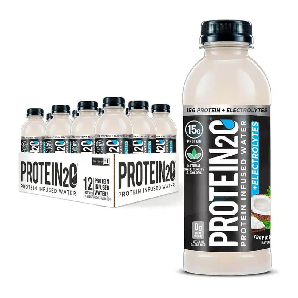 "Protein2O Infused Water 500ml – 15g Protein, Low-Calorie, Pack of 12 for On-the-Go Hydration"