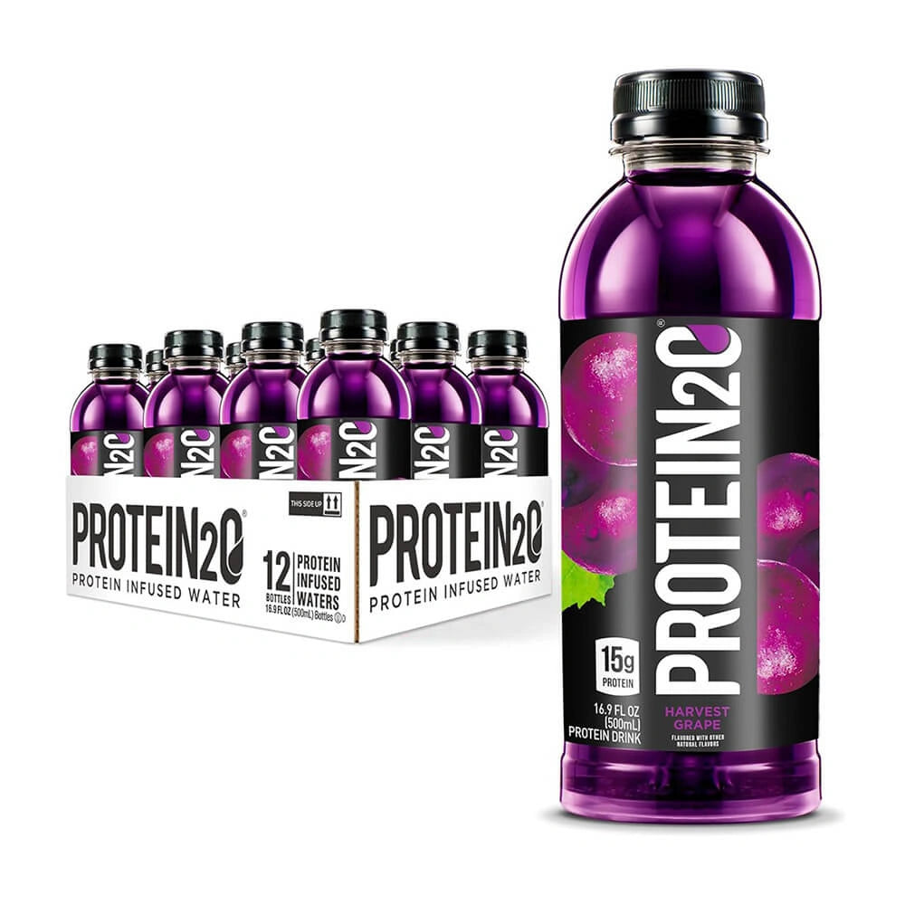 "Protein2O Infused Water 500ml – 15g Protein, Low-Calorie, Pack of 12 for On-the-Go Hydration"