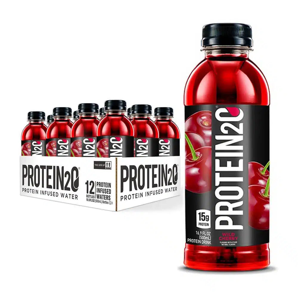 "Protein2O Infused Water 500ml – 15g Protein, Low-Calorie, Pack of 12 for On-the-Go Hydration"
