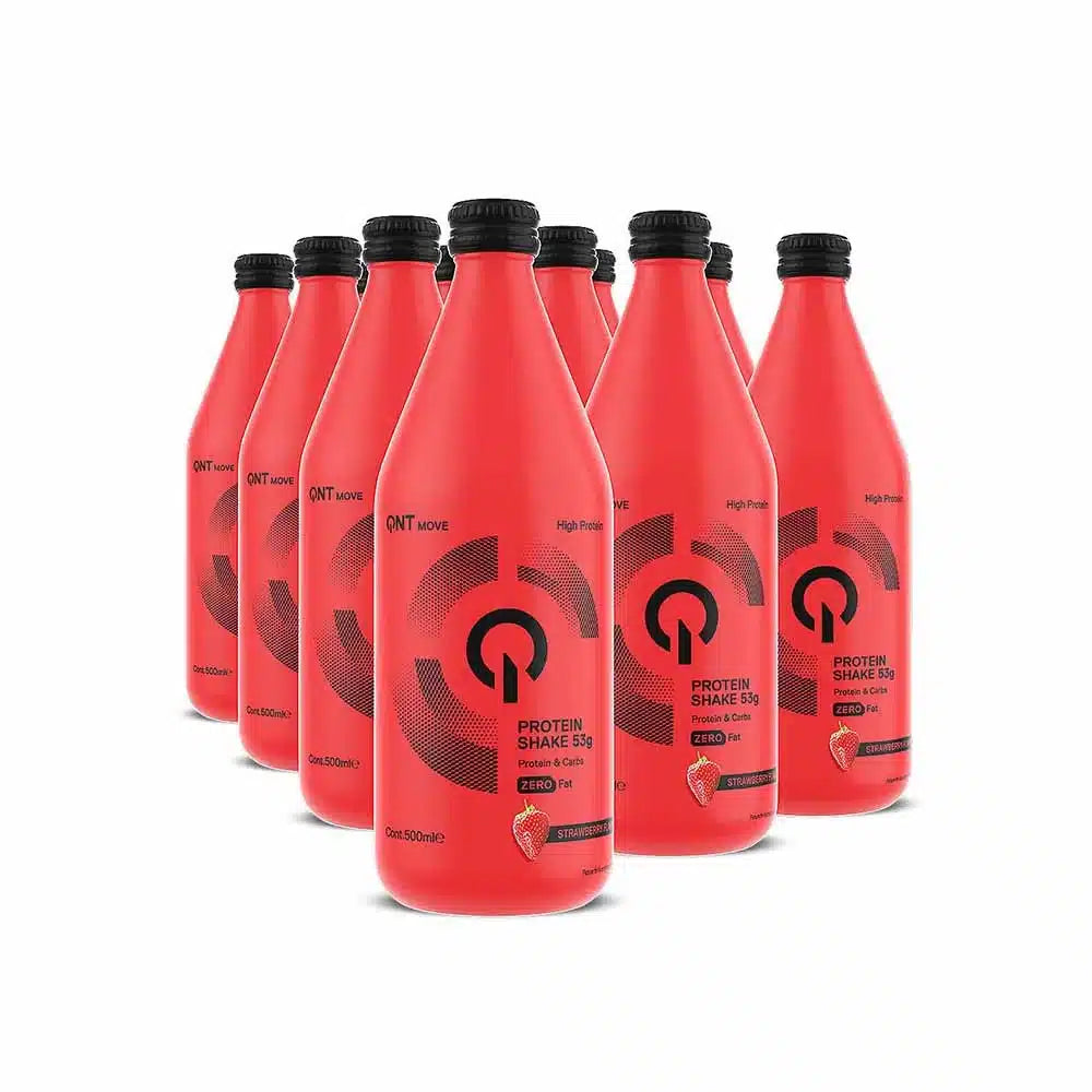 QNT Protein Shake (500ML, Pack of 12) – High-Protein Fuel for Muscle Growth & Recovery