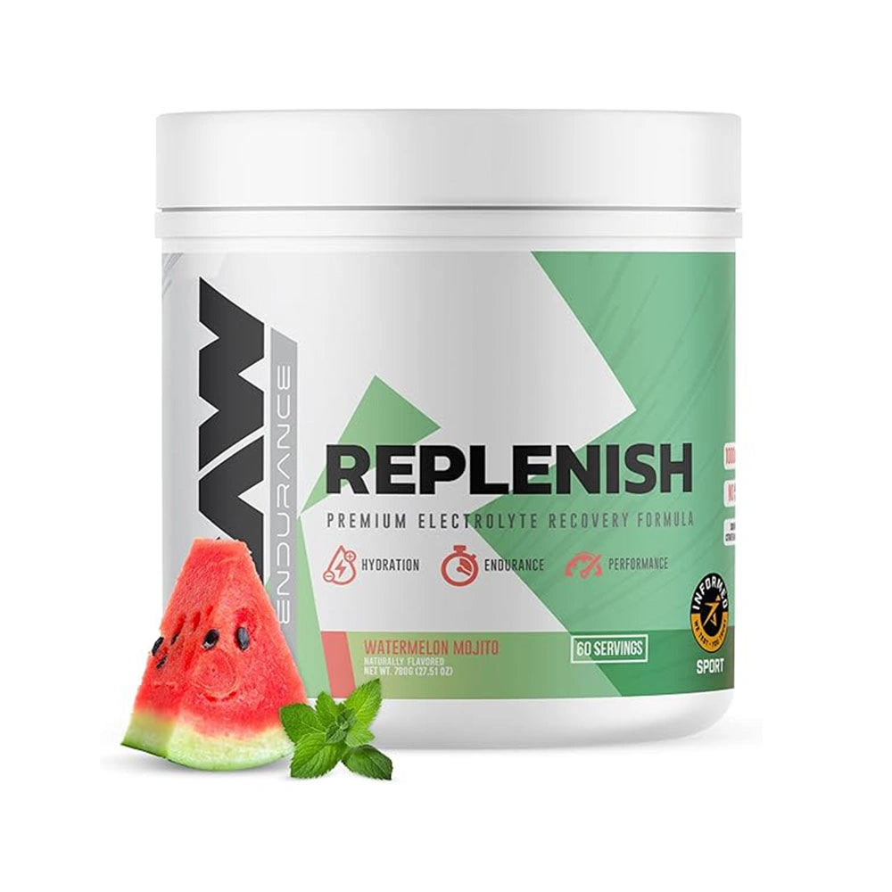 RAW Replenish – Premium Electrolytes Powder Recovery Formula for Hydration & Performance