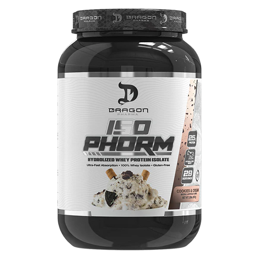 Dragon Pharma ISOPHORM – Hydrolyzed Isolate Whey Protein | 2 lb (25 g Protein per Scoop)