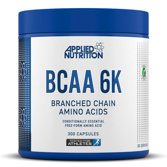 Applied Nutrition BCAA 6k, 300 Tablets, Enhance post-exercise Muscle Recovery