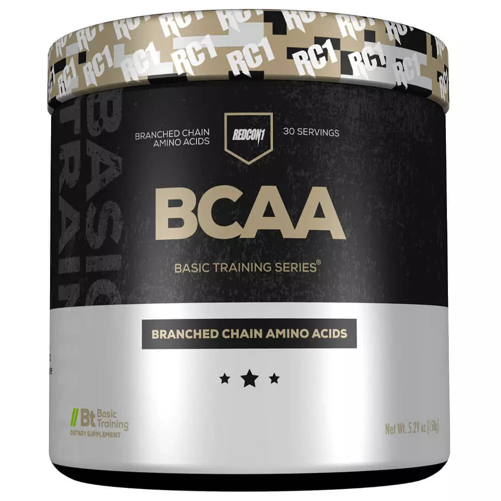 REDCON1 BCAA Unflavored – 2:1:1 Branched-Chain Amino Acids (30 Servings / 150g)
