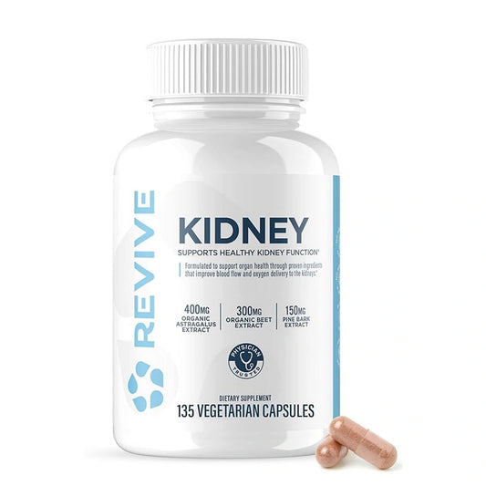 Revive Kidney Support Supplement for Men & Women – Advanced Kidney Cleanse & Detox Formula