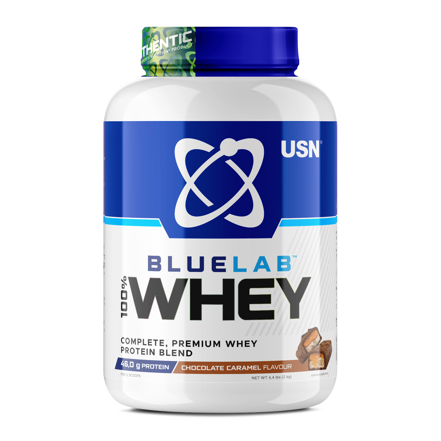 USN Blue Lab Whey Protein 2kg – Premium Triple-Source Protein for Lean Muscle