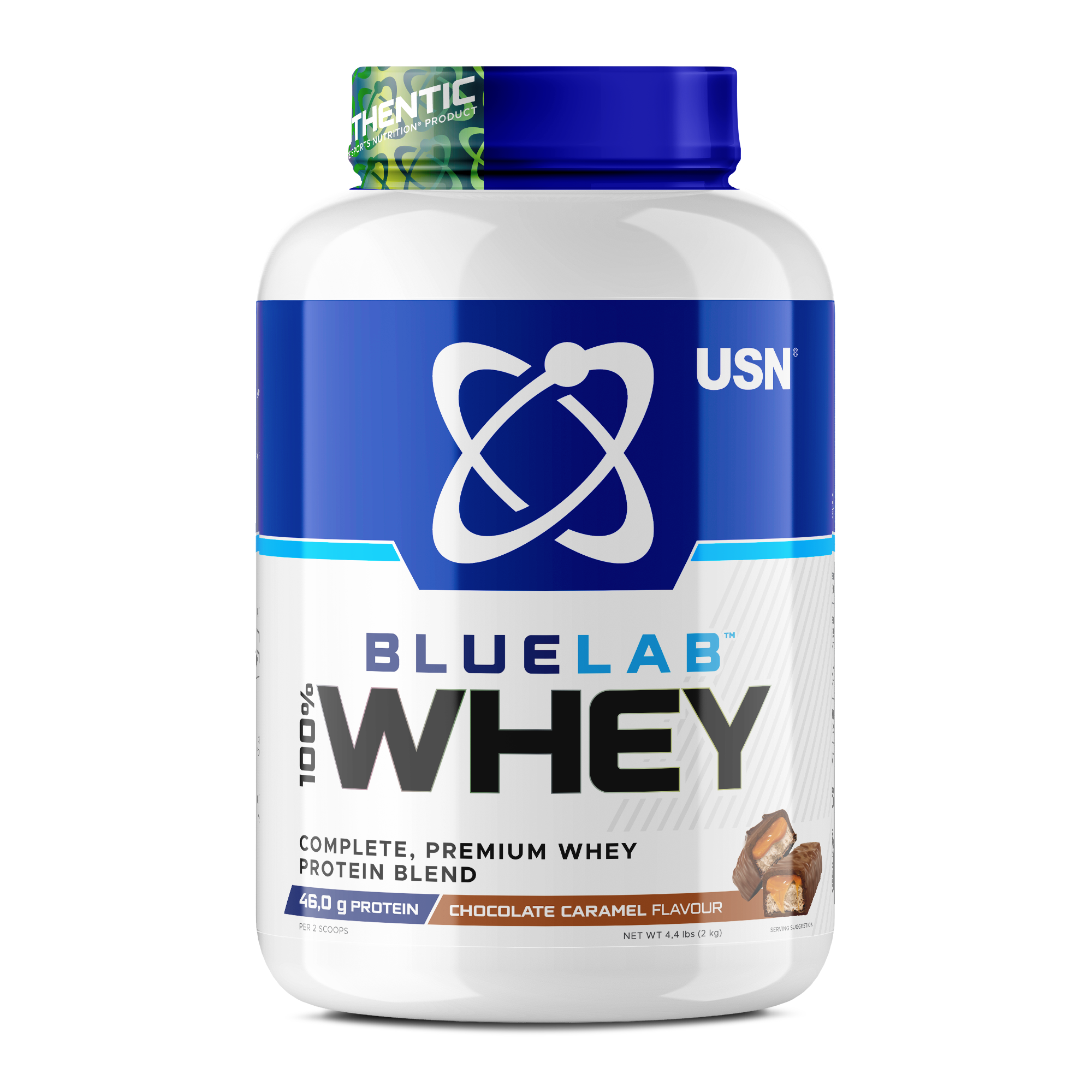 USN Blue Lab Whey Protein 2kg – Premium Triple-Source Protein for Lean Muscle