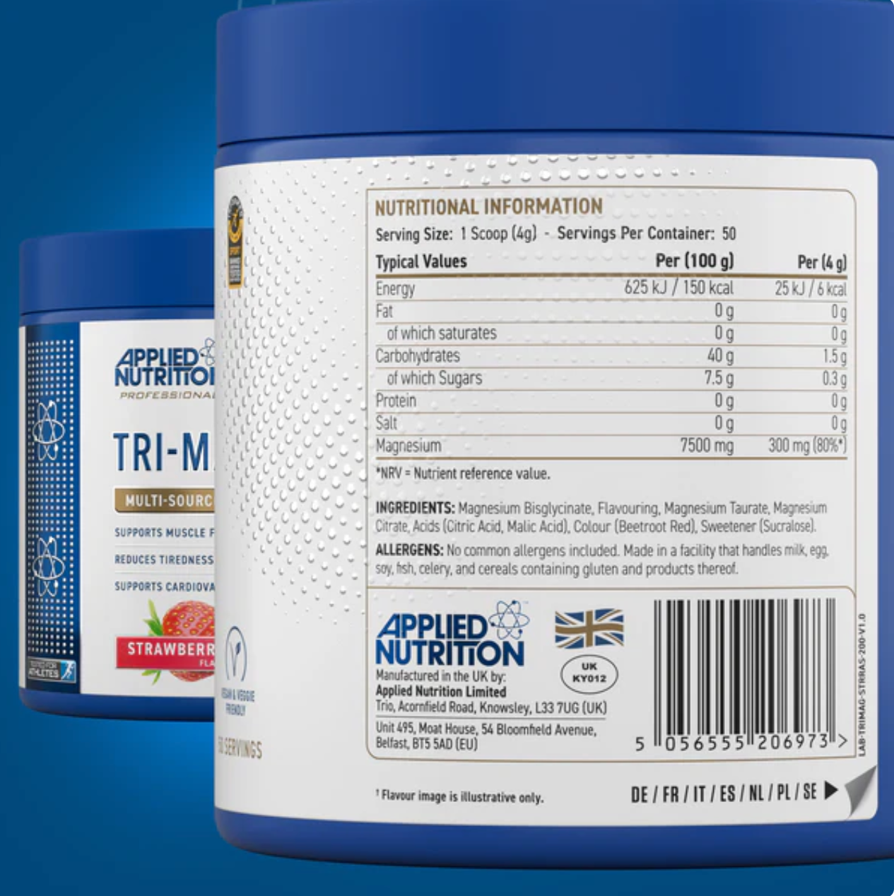 Applied Nutrition TRI-MAGNESIUM 50 Servings