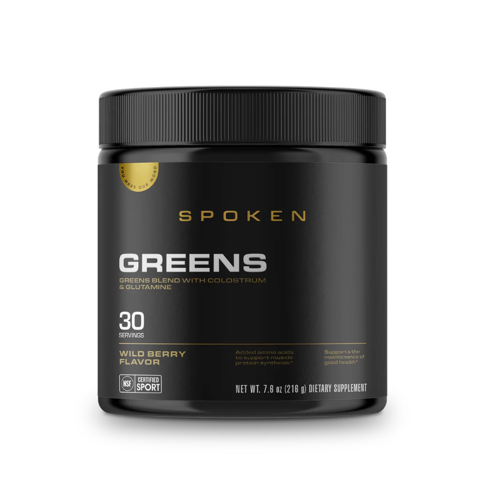 SPOKEN GREENS | 30 Servings | Wild Berry Blast