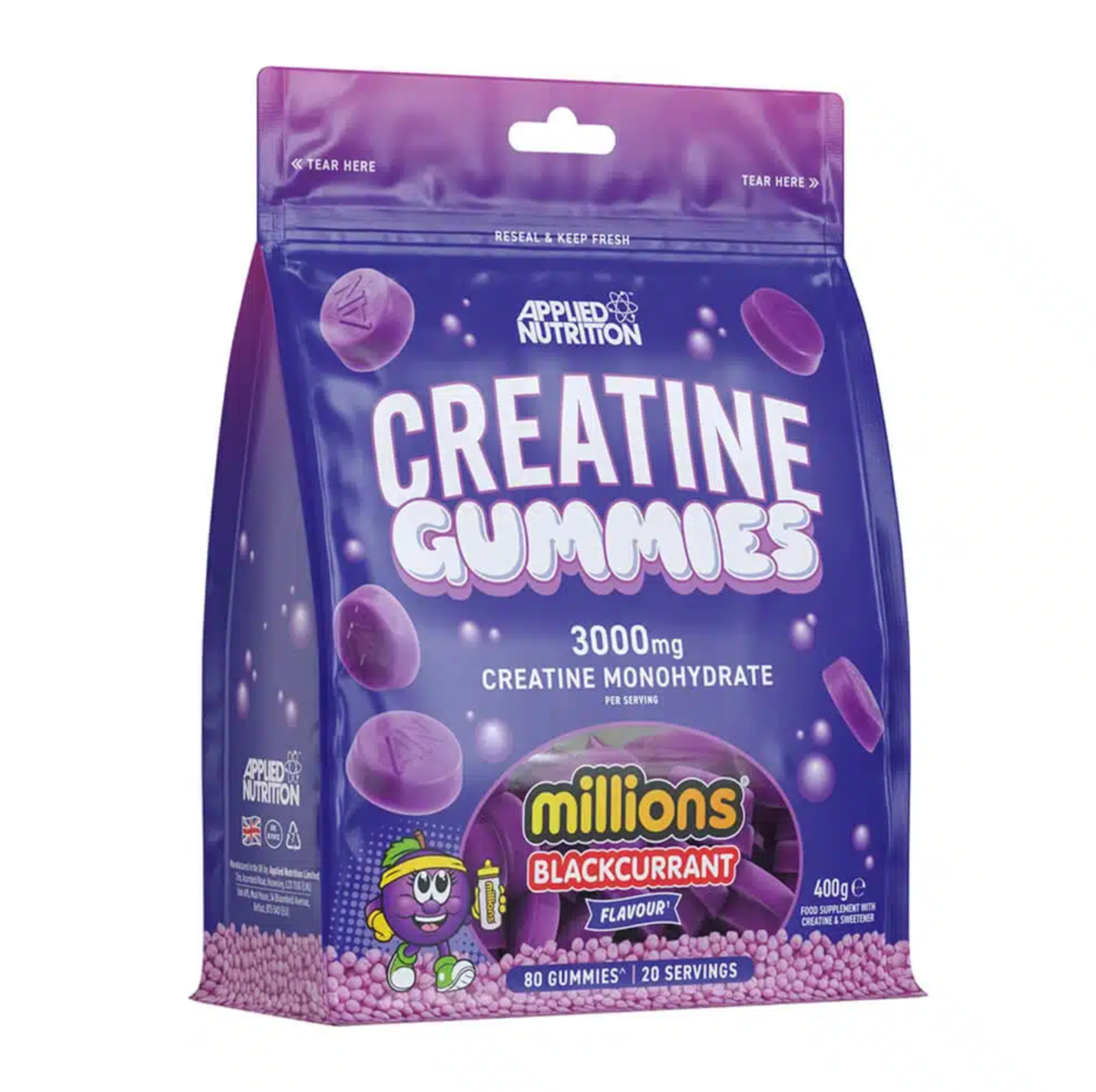 Applied Nutrition Creatine Gummies 3000mg 20 Servings