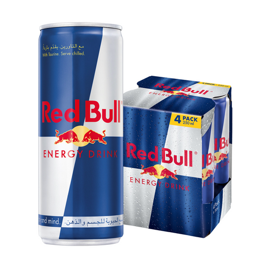 Red Bull Energy Drink – Classic Edition | 250ml Can X 4